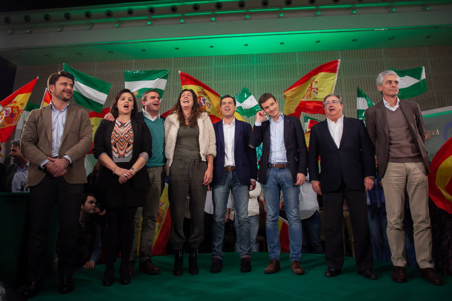 Casado, García Egea y Maroto ya están en Génova para seguir el recuento electoral de las andaluzas