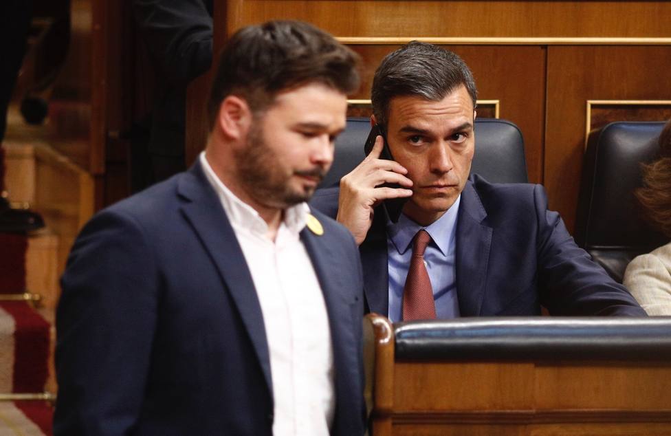La abstención de ERC gana enteros como vía más factible para que Pedro Sánchez supere la investidura en el Congreso