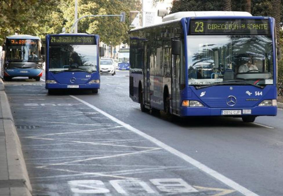 Autobús en Alicante