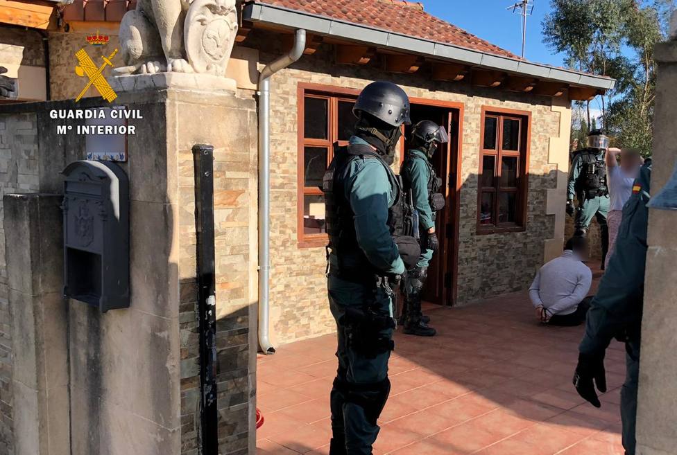La Guardia Civil detiene a 69 personas en la la operación Gaitera