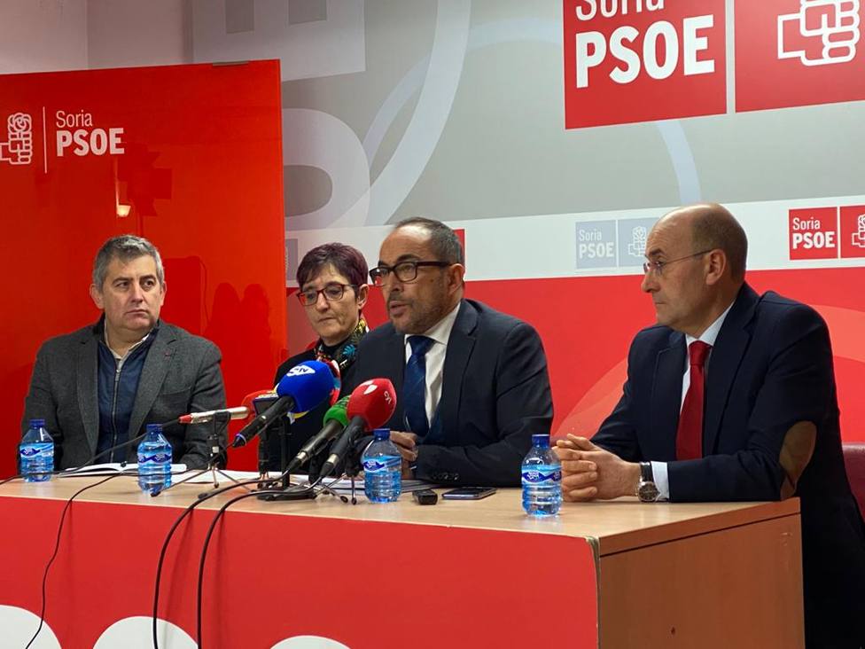 Luis Rey, secretario provincial del PSOE de Soria, valorando la conformación del nuevo Gobierno