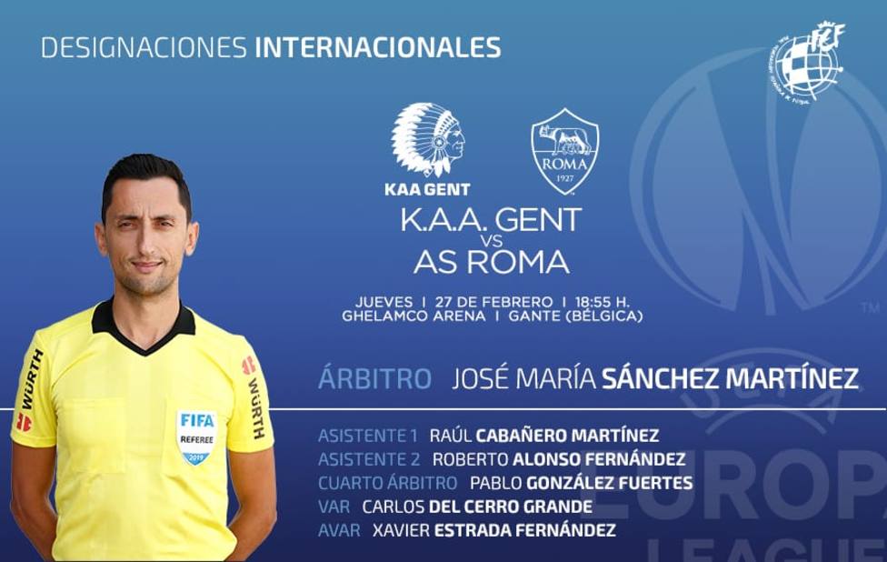 Sánchez Martínez dirigirá el Genk- Roma de Europa League