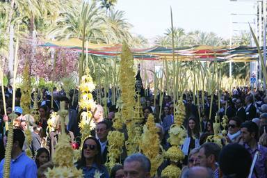 Procesión de Domingo de Ramos en Elche, declarada de Interés Turístico Internacional