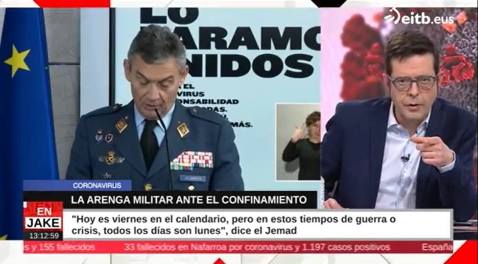 El ataque de un periodista de la televisión pública vasca a Miguel Ángel Villarroya: Los civiles no somos sol
