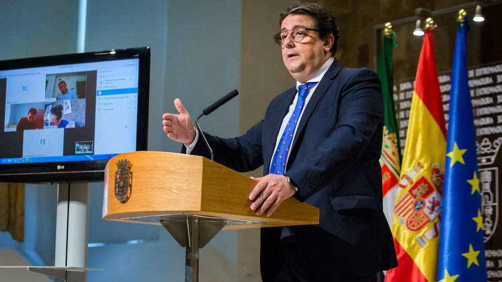 José María Vergeles, vicepresidente segundo y consejero de Sanidad y Servicios Sociales