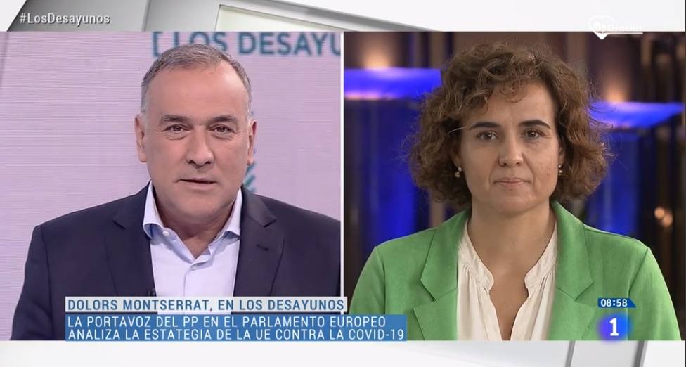 El repaso de la popular Dolors Montserrat a Xabier Fortes tras usar una campaña de argumentario de Moncloa”