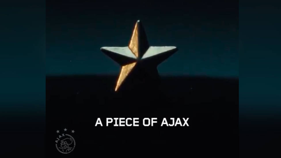 Una de las 42.000 estrellas que recibirán los abonados del Ajax tras la consecuión de la Eredivise