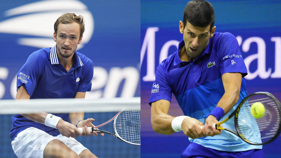 Medvedev y Djokovic, finalistas del US Open