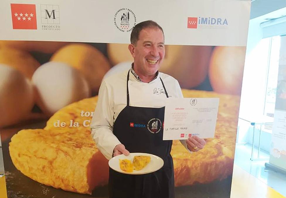 Un extremeño, ganador del concurso a la mejor tortilla de patata de Madrid
