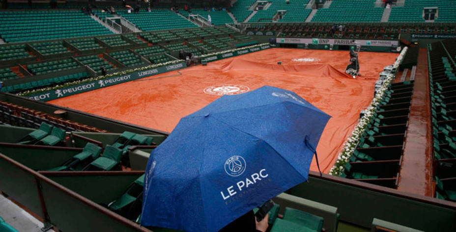 Jornada anulada en Roland Garros (FOTO - Reuters)