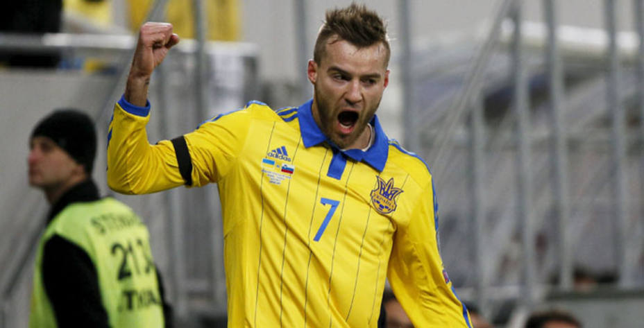 Ucrania vence 2-0 a Eslovenia y se acerca a la Eurocopa. REUTERS