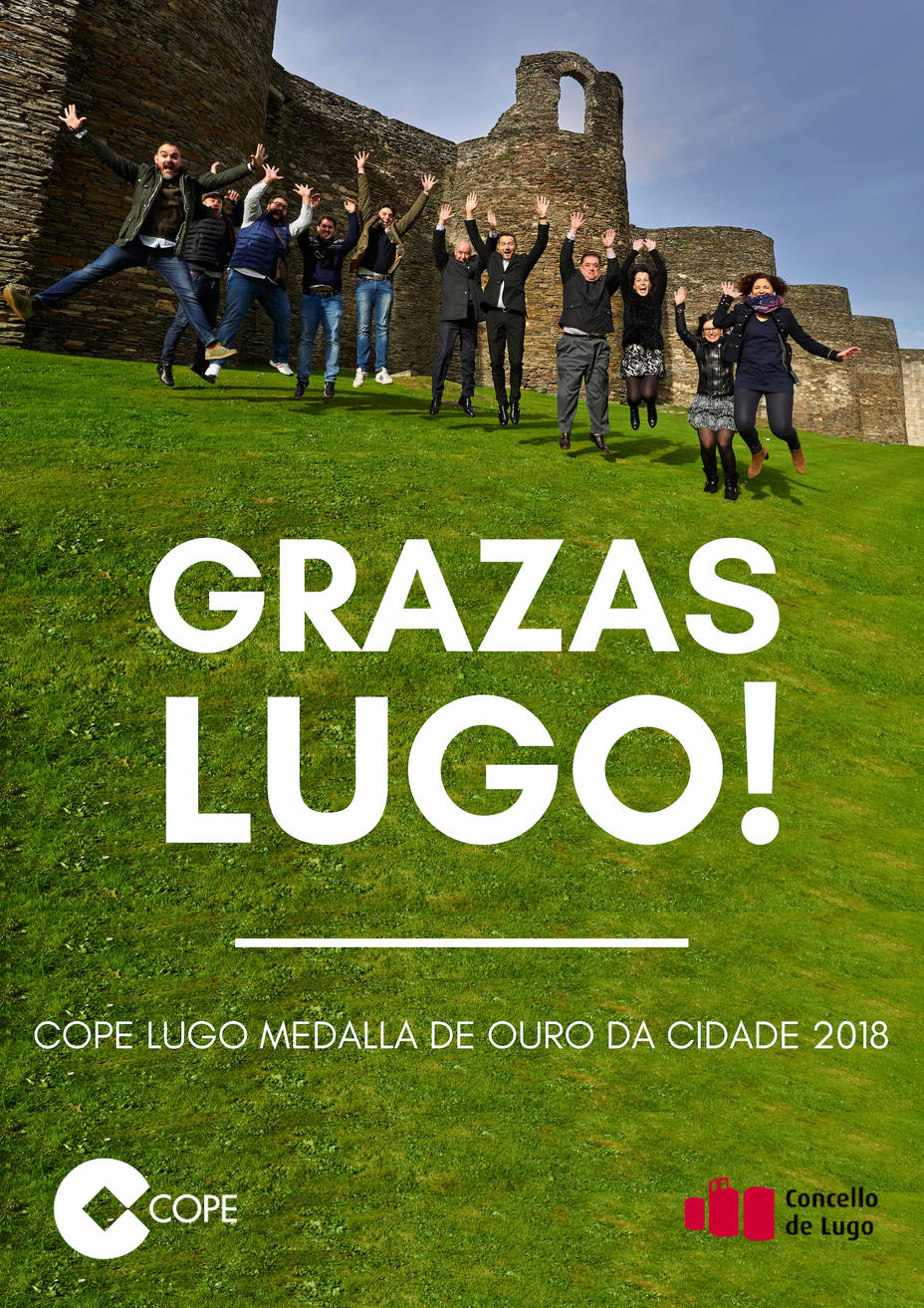 Cope Lugo recibe hoxe a Medallade Ouro da cidade