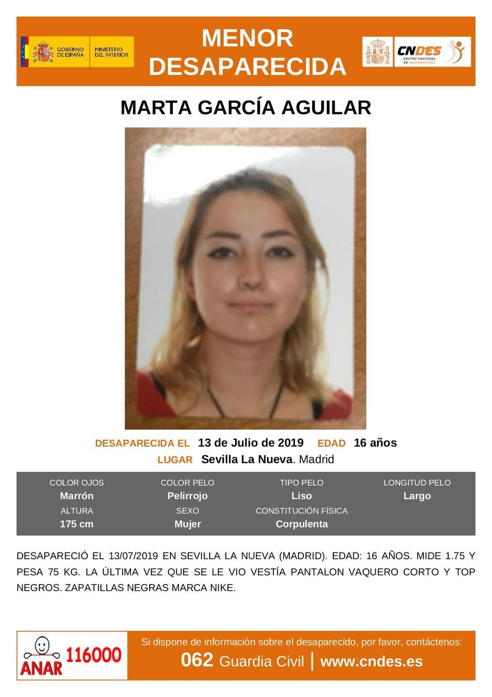 Buscan a una menor desaparecida desde el sábado en Sevilla La Nueva (Madrid)