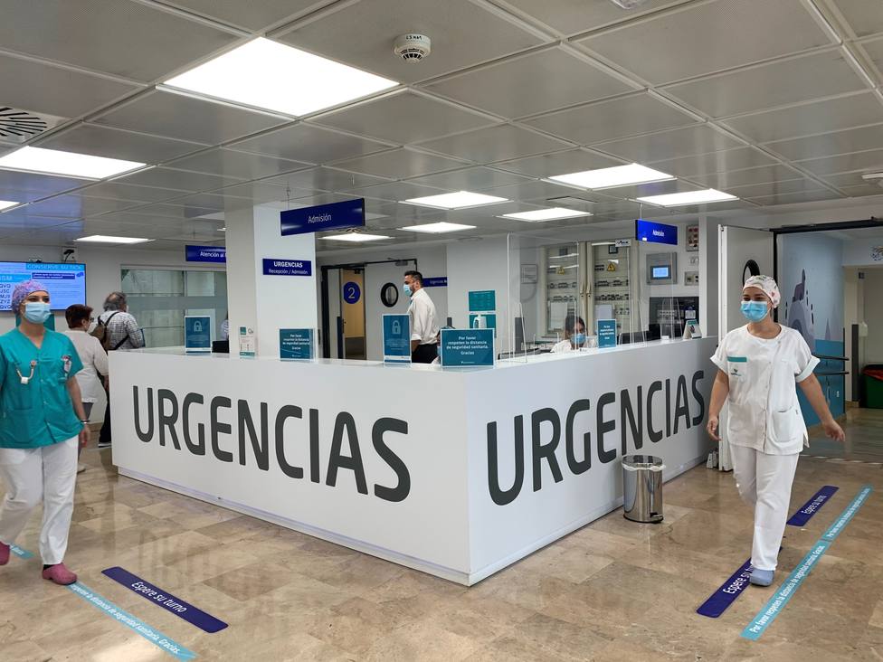 Foto de archivo de una zona de urgencias en un centro hospitalario - FOTO: Europa Press