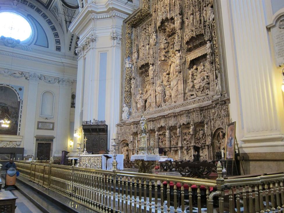 Basílica del Pilar. Altar mayor