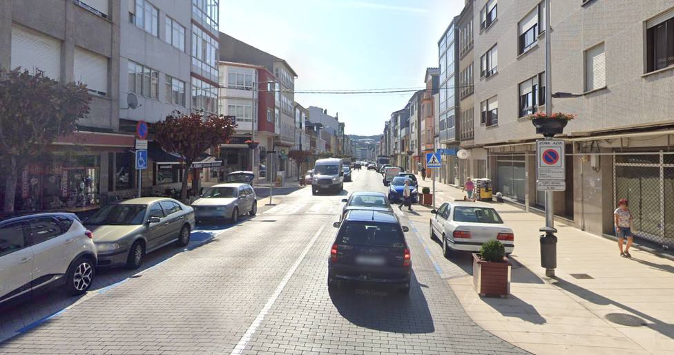 Zona de la avenida de Galicia en la que sucedió el atropello