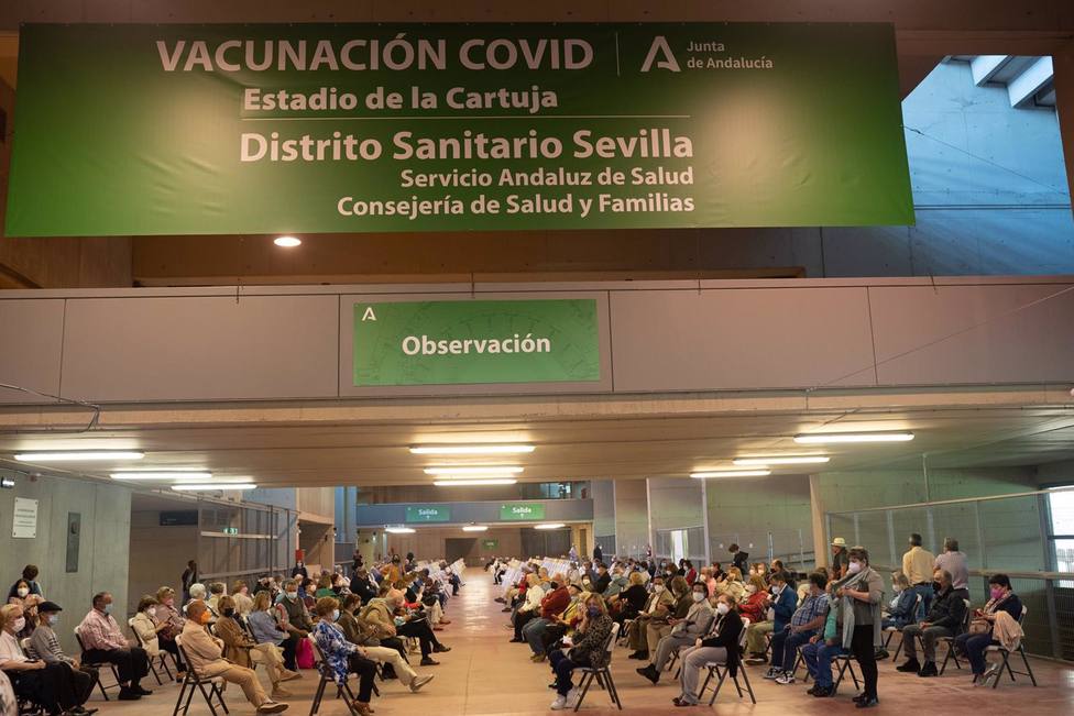 Sevilla.- Cvirus.- Salud organiza la vacunaciÃ³n en el estadio de La Cartuja para que sea compatible con la Eurocopa