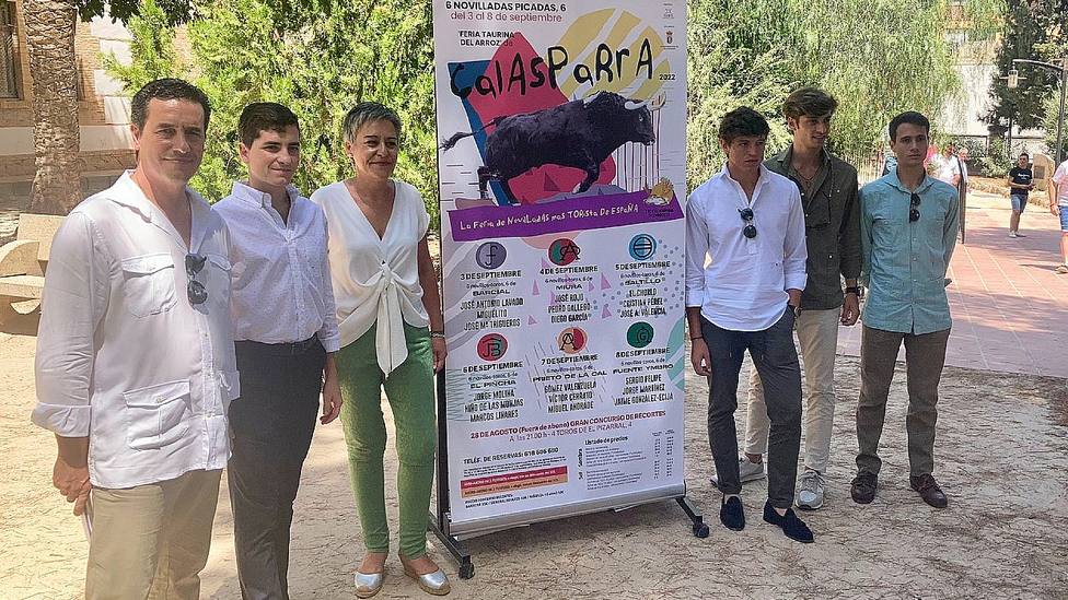 Acto de presentación de la feria de novilladas de Calasparra (Murcia)