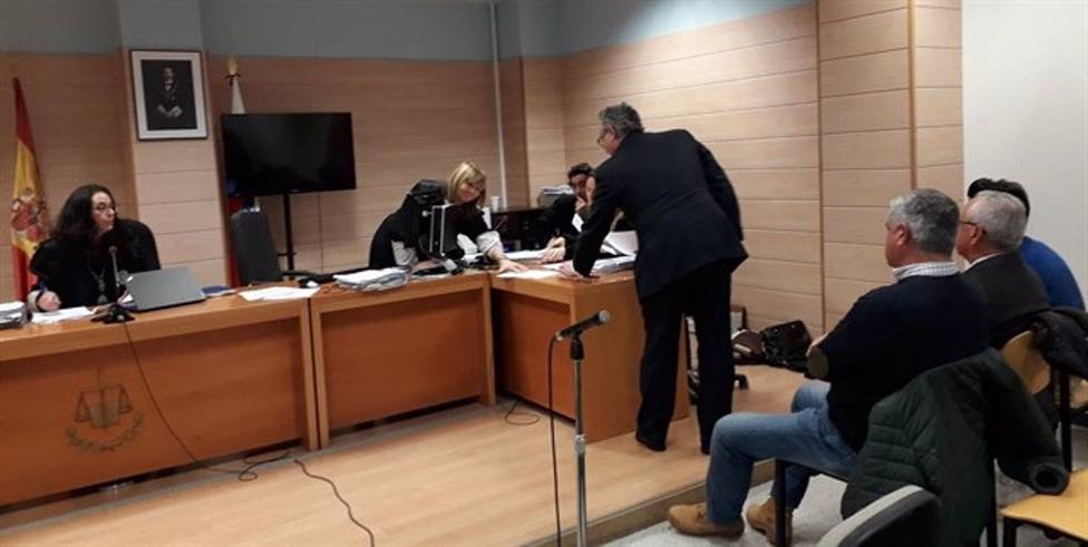 Ángel Lavín Harry, en el juicio por el que deberá entrar en prisión