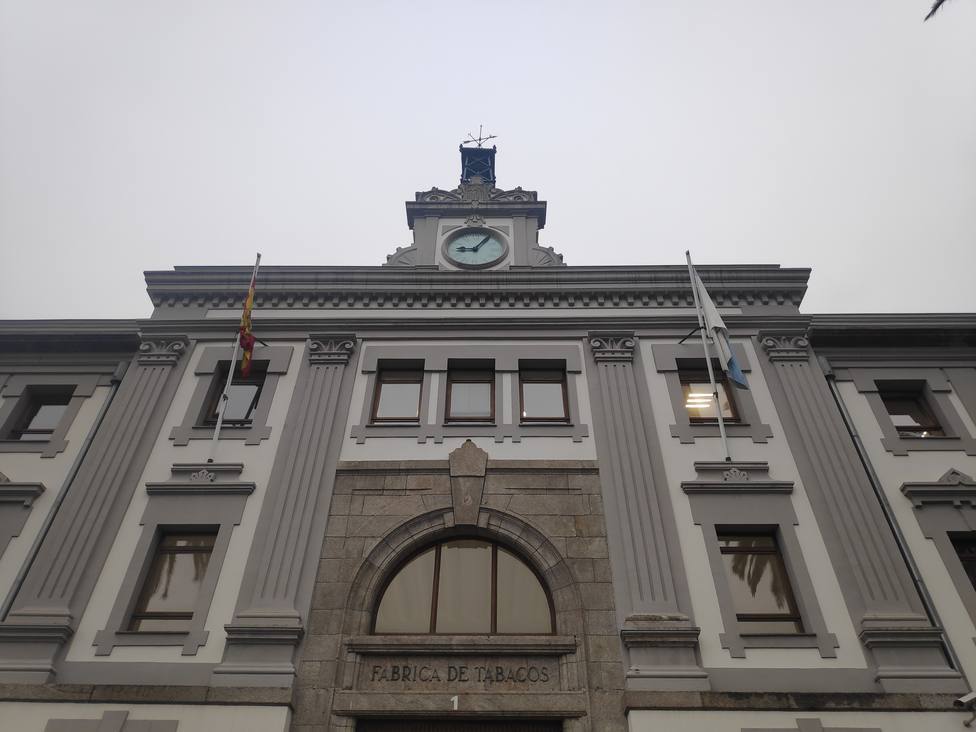 Foto de archivo de la fachada de la Audiencia provincial de A Coruña