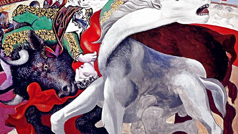 La muerte del matador, una de las obras que Picasso dedicó a la tauromaquia
