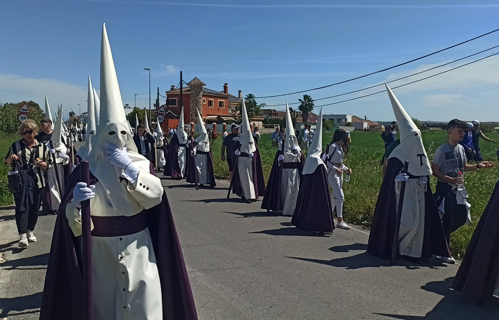 13 kilómetros desde Guadalcacín: el Sábado de Pasión mantiene en Jerez la procesión más larga