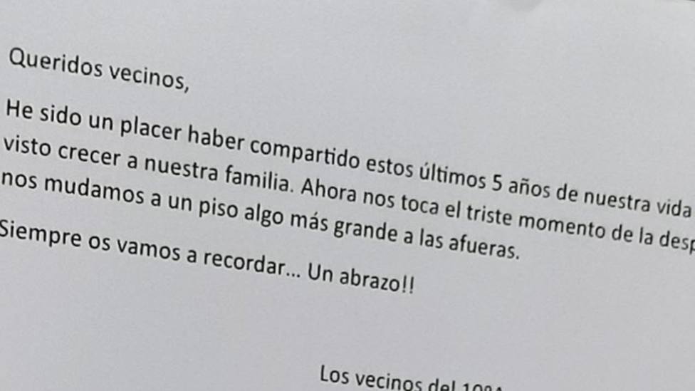 Unos vecinos de Pamplona se despiden de su comunidad y no dan crédito a la respuesta que reciben