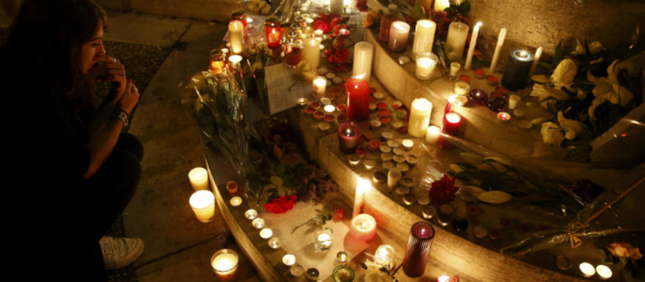 Homenaje al padre Jacques Hamel en Saint-Etienne-du Rouvray, donde fue asesinado por dos terroristas del Daesh. REUTERS