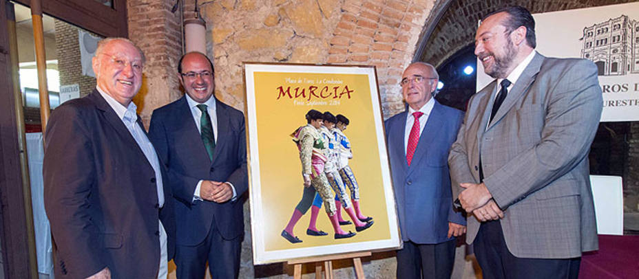Acto de presentación de los carteles de la Feria de Murcia. TOROMEDIA