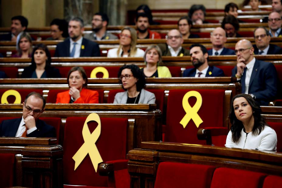 Sesión constitutiva parlamento catalán