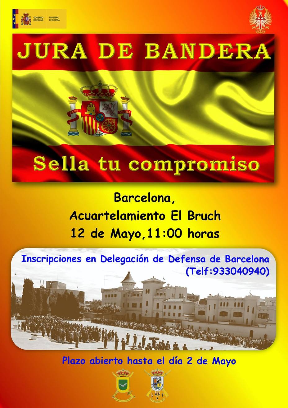 Jura de bandera en Barcelona este fin de semana