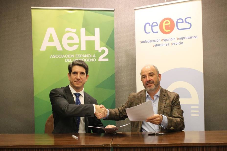 La patronal de gasolineros CEEES y AeH2 se alían para impulsar el uso del hidrógeno en la movilidad