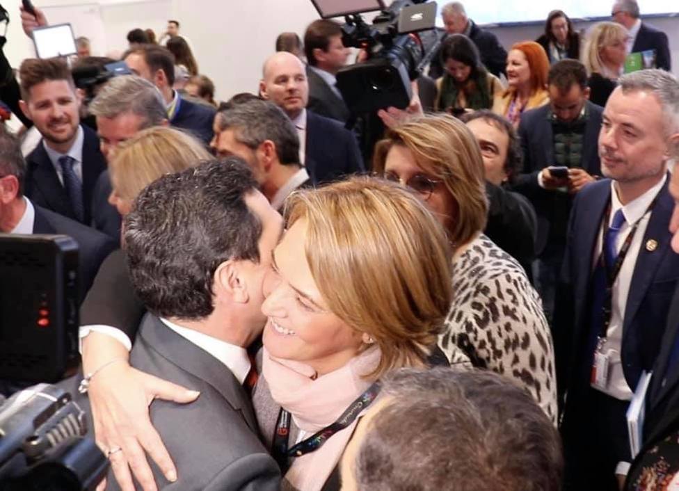 La alcaldesa de Motril con el Presidente de la Junta de Andalucía