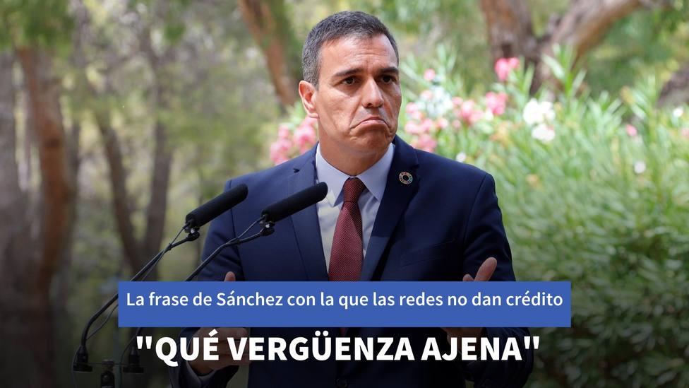 La frase de Pedro Sánchez todavía en Doñana con la que las redes no dan crédito: Qué vergüenza ajena