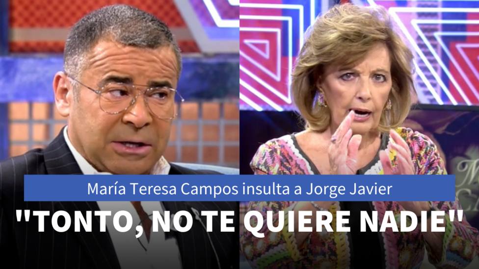 Jorge Javier vázquez y María Teresa Campos (Telecinco)
