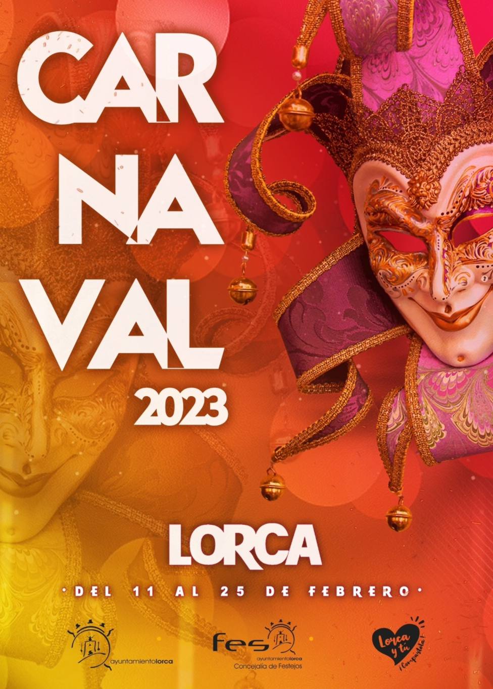 16 comparsas y más de mil personas tomarán parte del desfile de Carnaval 2023