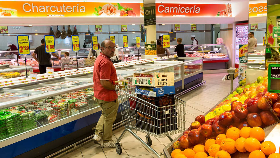 Supermercado, imagen de archivo