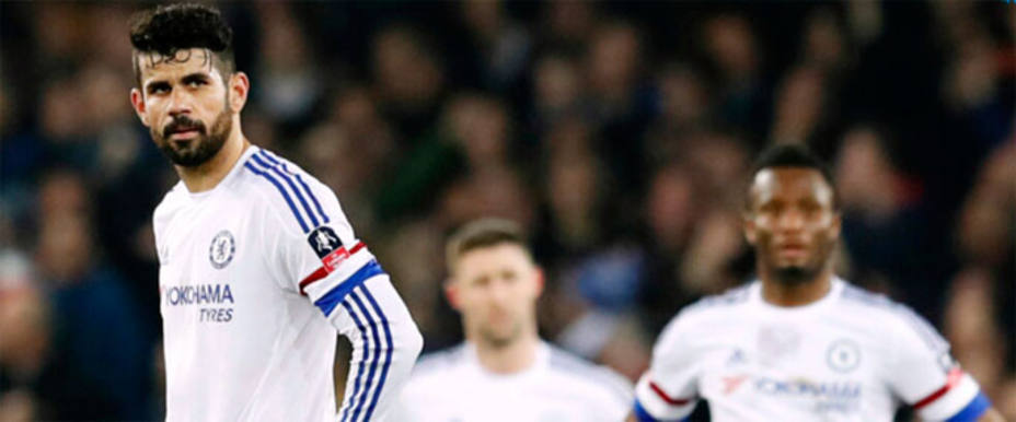 Diego Costa, futbolista del Chelsea. REUTERS