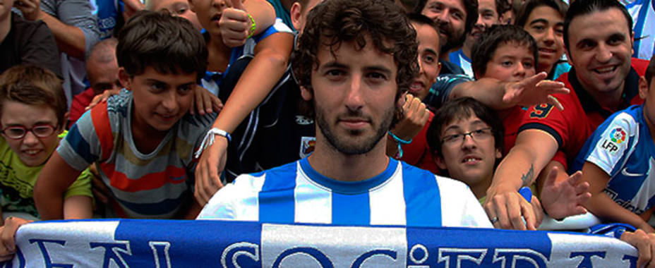 Esteban Granero, futbolista de la Real Sociedad