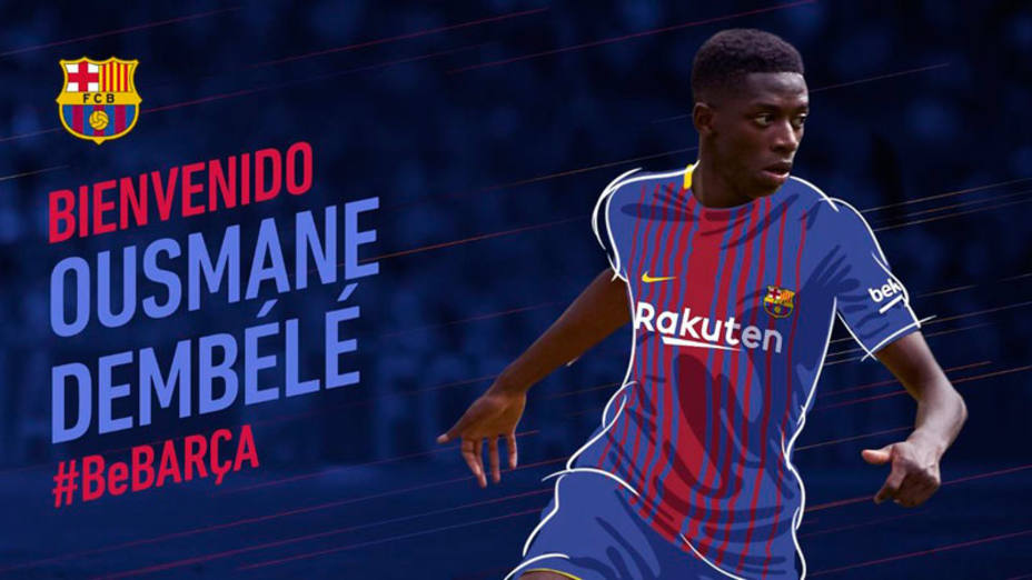 Ousmane Dembélé, nuevo jugador del Barça