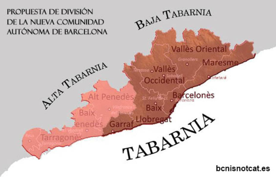 Tabarnia, el golpe de realidad del independentismo