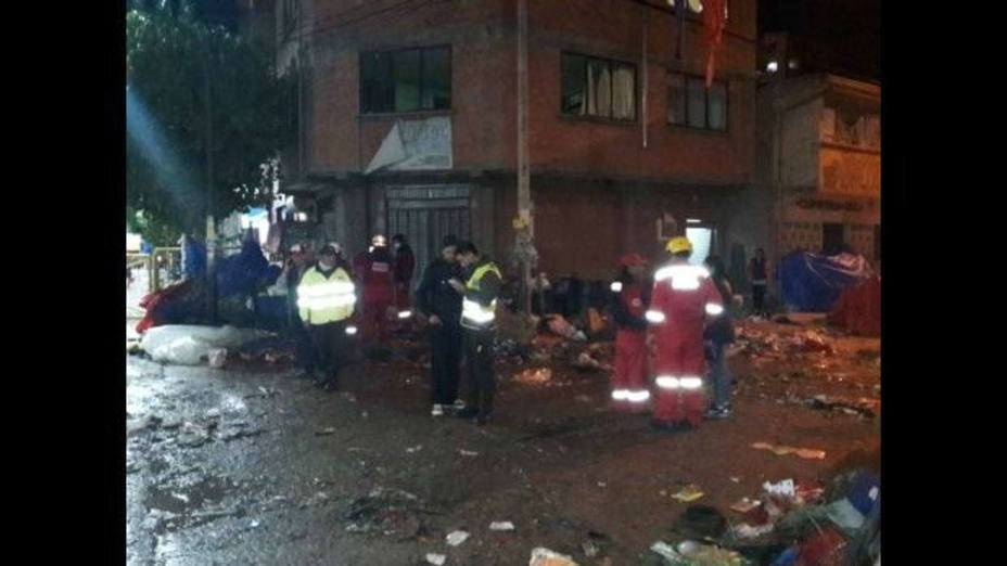 Al menos seis muertos y 28 heridos en una explosión en Bolivia