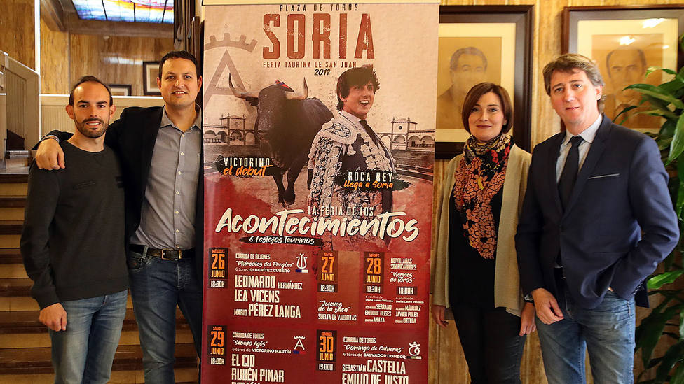 Acto de presentación de los carteles de la Feria de San Juan de Soria