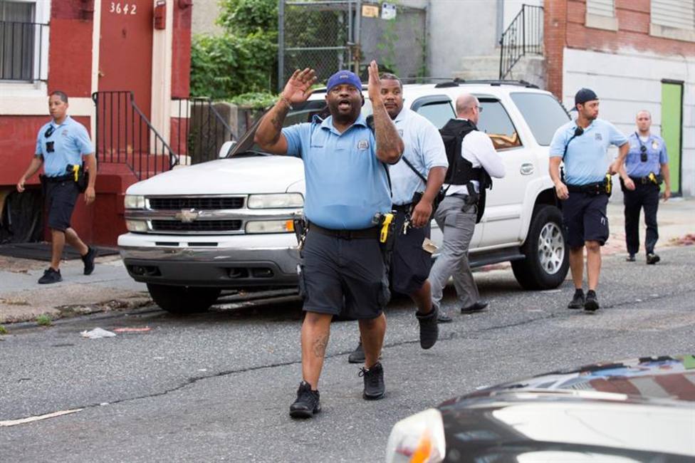 Así han sido los momentos de tensión durante el tiroteo de Filadelfia