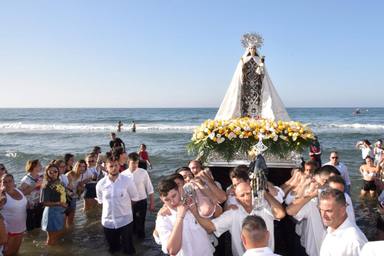 La Virgen del Carmen, Patrona del mar