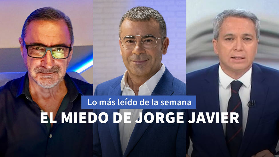 El miedo de Jorge Javier Vázquez a Diaz Ayuso, entre los más leido de esta semana