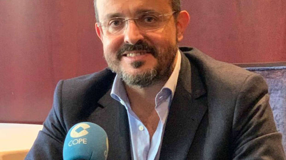 El presidente del Partido Popular de Cataluña, Alejandro Fernández