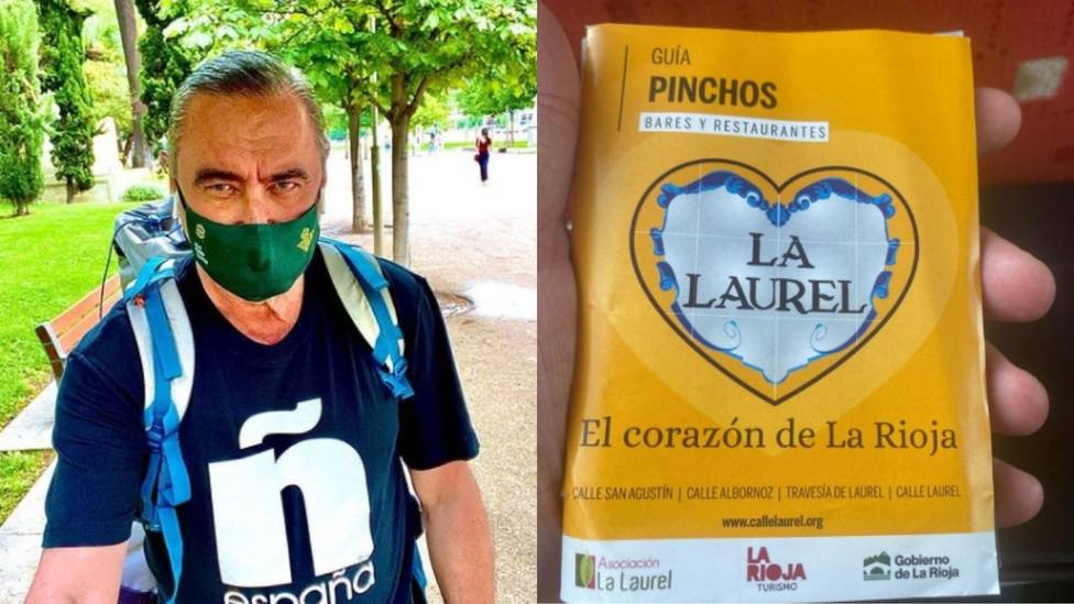 Carlos Herrera presume de La Laurel en Logroño: Indudablemente, una de las mejores calles de España