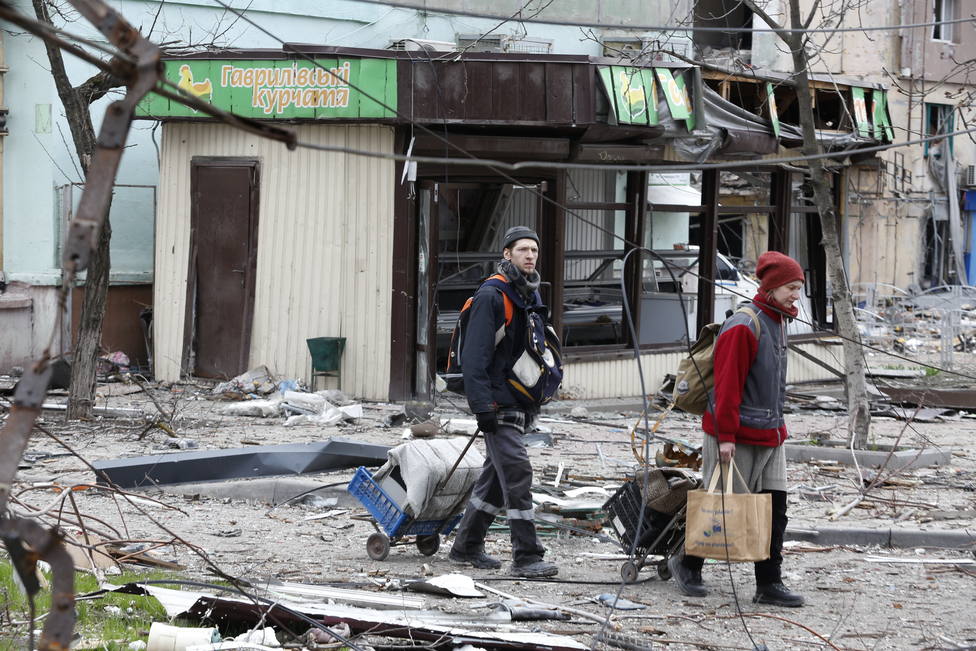 Ucrania confirma el fracaso del corredor humanitario de Mariúpol y acusa a Rusia de violar el alto el fuego