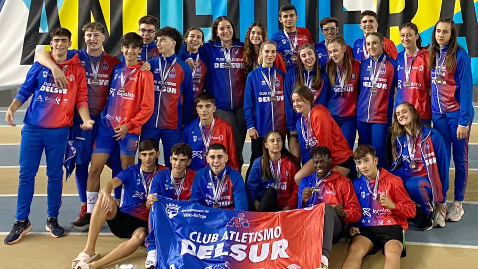 El Club Atletismo Delsur Cooperativa La Palma, séptimo en el Nacional sub 20